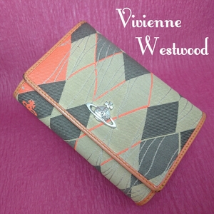 Vivienne　Westwood　ヴィヴィアン　ウエストウッド　2つ折り　財布　中古　C363