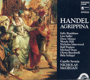 3CD ヘンデル/ オペラ「アグリッピーナ」/ ニコラス・マッゲガン指揮;リサ・シェファー他