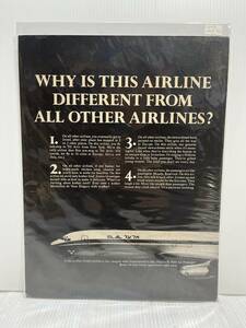 1967年3月24日号LIFE誌広告切り抜き【ELAL Israel’s airline/イスラエル航空】アメリカ買い付け品60sビンテージUSAエアライングッズ