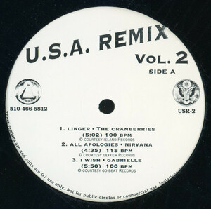 【12”】U.S.A. Remix Vol.2 [USR-2] Christopher Cross - Talking In My Sleep [Still Sealed]