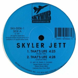 【12”/R&B/New Jack Swing】Skyler Jett - That's Life [Skytime Entertainment Inc. - SK6-5006] Still Sealed