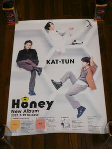 Kat-Tun / Honey не для продажи редкий плакат! Каменши Казуя Накамару Юичи Уэда