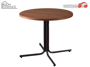 東谷 ダリオ カフェテーブル ブラウン W80×D80×H67 END-225TBR ダイニングテーブル ミーティングテーブル メーカー直送 送料無料