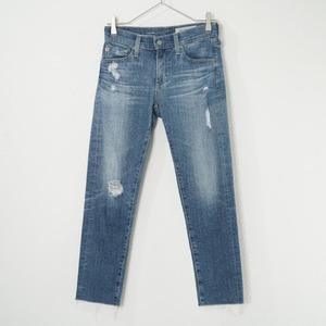 AG エージー アドリアーノゴールドシュミット THE CASEY relaxed skinny ankle スキニーアンクルデニム ジーンズ ダメージ加工 パンツ 24