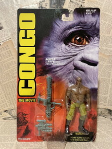 ☆1990年代/映画/コンゴ/フィギュア/即決ビンテージUSA/ケナー/Kenner/Congo/Action Figure(Kahega/MOC) MO-054