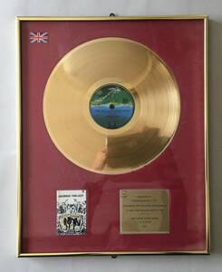 THIN LIZZY JAILBREAK Gold disk UK