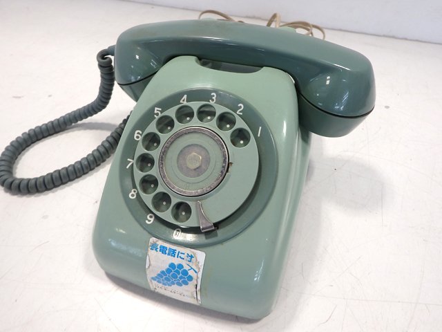 ヤフオク! -電話機 レトロ グリーンの中古品・新品・未使用品一覧