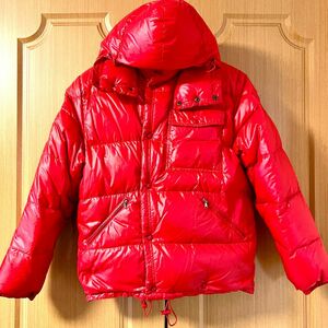 モンクレール(Moncler) カラコルム ダウンジャケット 68950 レッド サイズ3