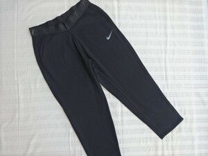 即決★新品 NIKE パンツ ロングパンツ 黒 M ナイキ Dri-Fit レディース ジム ランニング スポーツ ヨガ トレーニング