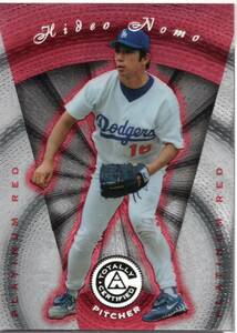 野茂 英雄 1997 Pinnacle Totally Certified Platinum Red #63 Hideo Nomo 389/3999