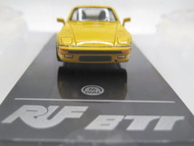 【気軽に楽しむ大人のインテリア】PARAGON PORSCHE Ruf BTR フラットノーズ仕様 左ハンドル/YELLOW-1/64 ☆未使用、未展示品☆即決有★彡_画像9