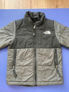 120〜130 THE NORTH FACE ノースフェイス　　　アウトドア　ナイロンジャケット ダウン　フェザー　キッズ　子ども　子供　キャンプ