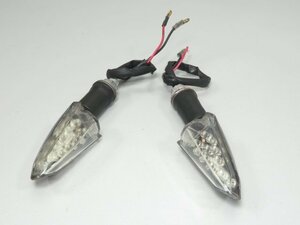 ◇CRM80/CRM50 HD12 社外 左右 LED ウインカー 実動車外し 検 ノーマル レストア CR80R エイプ グロム