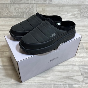 SUICOKE/スイコック/PEPPER-Lo-ab/ペッパー ロー ab/3M THINSULATE/インシュレーテッドモックシューズ/ブラック/25.0cm