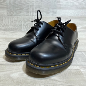 Dr.Martens/ドクターマーチン/1461/3ホールシューズ/3アイ/ブラック/ブーツ/イエローステッチ/UK7/美品