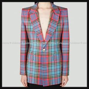 Новый неиспользованный предмет * Vivienne * Blue Mack Jacket