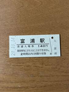 JR東日本 内房線 富浦駅（平成29年）