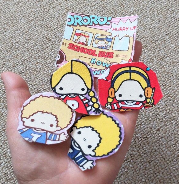 布シール 5枚セット