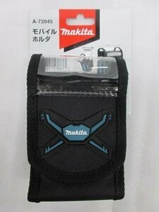 マキタ makita モバイル ホルダ A-72045 ベルト 腰 ポーチ スマートフォン スマホ 携帯 建築 建設 工事 現場 監督 大工 造作 土木 DIY 木工