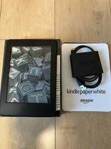  unused Amazon kindle Paperwhite 4GB cover extra attaching 