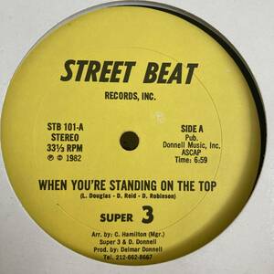 Super 3 - When You're Standing On The Top 12 INCH