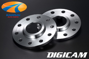 DIGICAM デジキャン 輸入車専用ワイドトレッドスペーサー PCD120 10H M12/14 10mmハブ付き 店長おすすめ