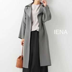 ★試着のみ美品　IENA イエナ36 オーバーサイズ スプリングコート★グレープラージュセオリードゥーズイエムクラス23区 インディヴィICB