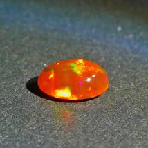 遊色抜群！！◆天然ファイヤーオパール1.14ct◆ Fire Opal 遊色 裸石 ジュエリー　_画像4