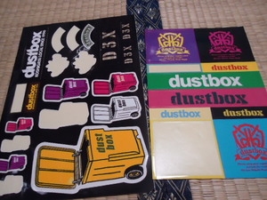 dustbox ダストボックス　　dustbox ステッカー　セット