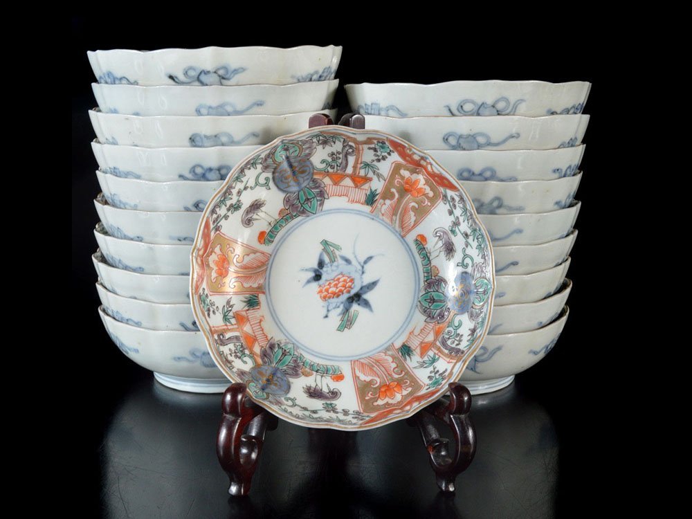 ヤフオク! -「古伊万里 花唐草」の落札相場・落札価格