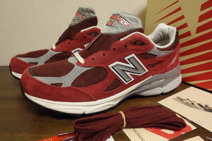 定価3.2万円 新品未使用 New Balance M990 TF3 26.5cm USA 576 991 992 993 995 996 997 998 1300 1400 1500 UK NV GY v1 v2 v3 v4 v5 限定