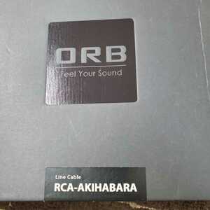 即決　新品未使用　ORB RCA-AKIHABARA RCAケーブル　4m ペア