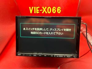 即決★アルパイン HDD ナビ VIE-X066 CD DVD SD 便利 /ALPINE トヨタ用 地図カード無し