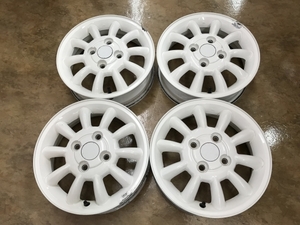 * super-discount special price! Suzuki original aluminium wheel 13X4J+45 100/4H Alto * Lapin * Wagon R* Spacia etc. *