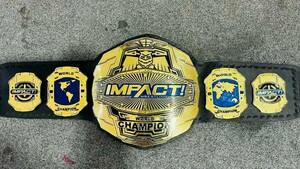 海外　限定品　送料込み インパクト・レスリング World Impact Heavyweight チャンピオン　優勝　ベルト　高品質　レプリカ 2