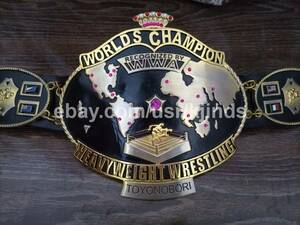 海外　限定品　送料込み プロレス　WWA World Champion Heavyweightチャンピオン 優勝　ベルト　高品質　レプリカ 3