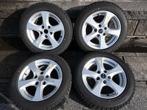 売り切り！【中古】2022年製ブリヂストンICEPARTNER2スタッドレスタイヤアルミ付！！205/55R16 バリ溝！ _画像1