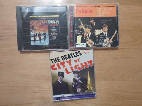 ★The Beatles★サムシング・ニュー Something New★Jelly Beans Hailing In Dreamlike Noise Whoopy cat★City of Light★4CD★中古品