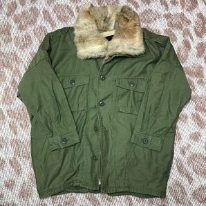 And A★ラビットファー2wayミリタリーCPOジャケット