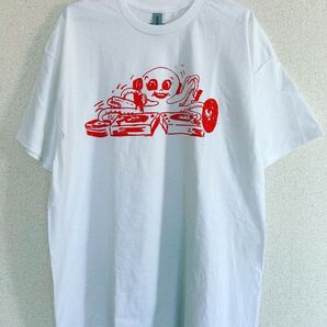 タコDJ tシャツ 半袖 古着 HIPHOP デザイン