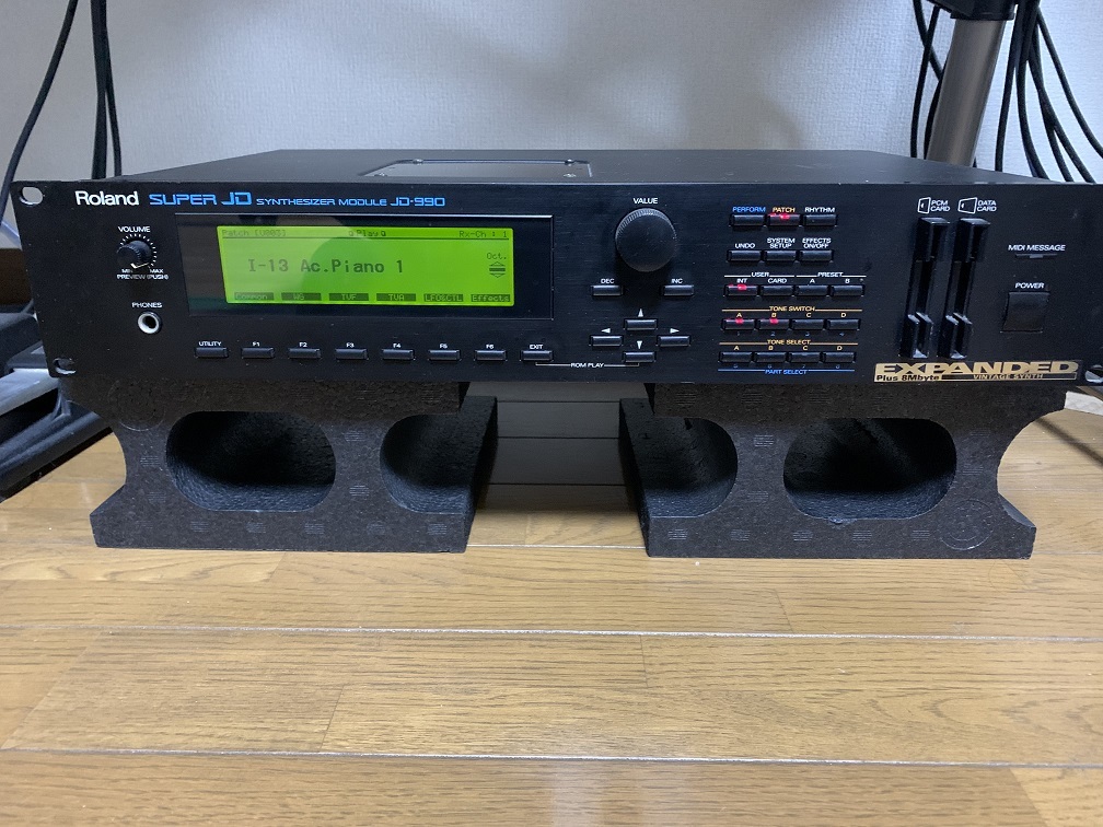 ビッグ割引 Roland 音源モジュール JD990 レコーディング/PA機器