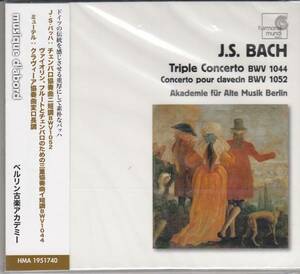 [CD/Hm]バッハ:チェンバロ協奏曲BWV1052他/ベルリン古楽Academy