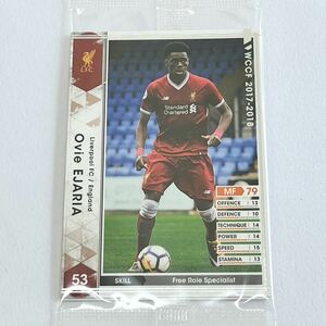 ♪♪WCCF 17-18 EXTRA オビ・エジャリア Ovie Ejaria Liverpool 新品未開封♪三点落札で普通郵便送料無料♪