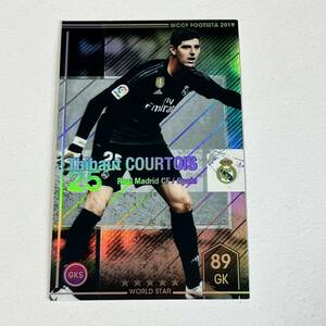 ♪♪WCCF FOOTISTA 2019 ティボー・クルトワ Thibaut Courtois Real Madrid RU後 ♪三点落札で普通郵便送料無料♪