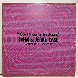 ■即決 John Case / Contrasts In Jazz j35756 米オリジナル ジョン・ケイス 