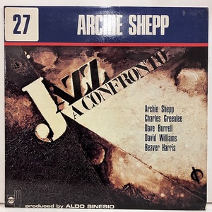 ■即決 FREE/SPIRITUAL Archie Shepp / Jazz A Confronto 27 ej3006 伊オリジナル アーチー・シェップ