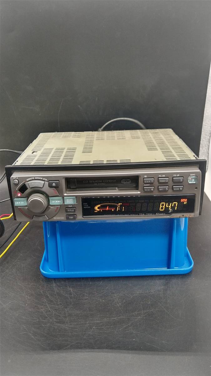 ○直販純正品○ 名機!アルパイン 7618J 当時物 高級デッキ Juba