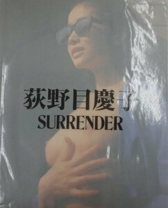 ★当時物 萩野目慶子 surrender 写真集 講談社 ヌード写真集