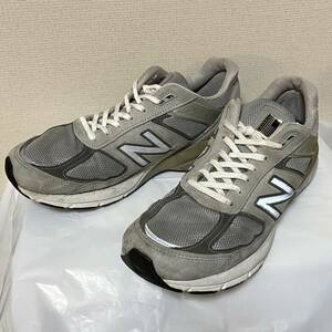 USA made New Balance M990GL5 gray US11.5 D 29.5cm New balance 990 V5 M990 Made in USA sneakers America made 