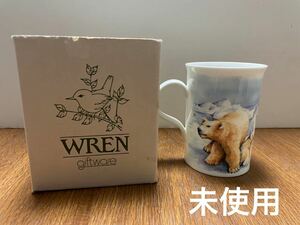 未使用◇WREN◇ホッキョクグマ親子 カップ◇イギリス製